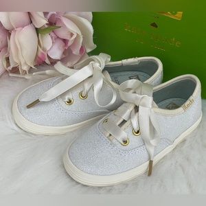Girls Keds Kate Spade New York Champion Glitter Sneakers